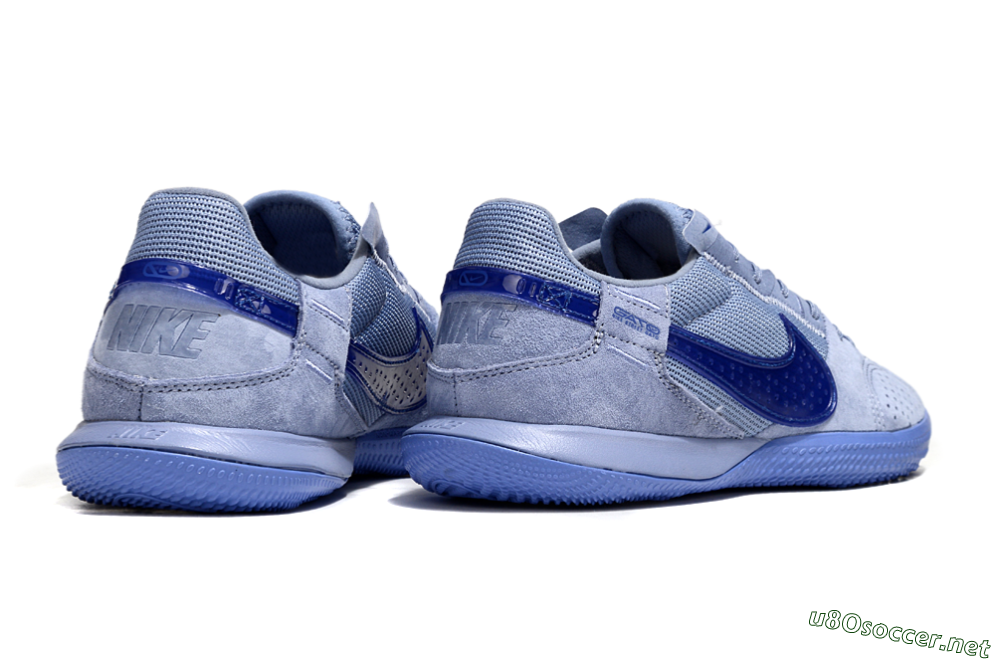 Men's Nike Street Gato IC Football Shoes - Blue/Blue 6