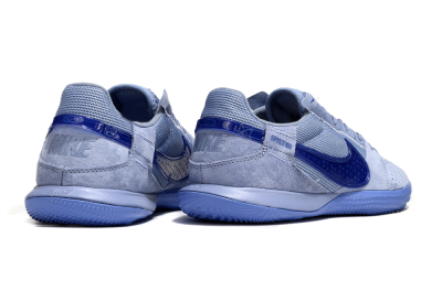 Men's Nike Street Gato IC Football Shoes - Blue/Blue