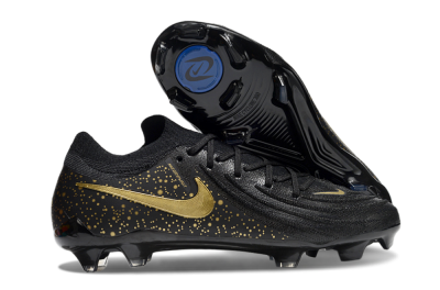 Men's Nike Phantom Luna Elite NU FG Football Boots - Black/Gold/Blue