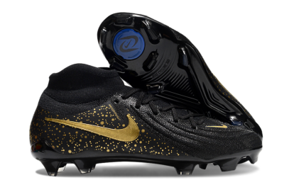 Men's Nike Phantom Luna Elite NU FG Football Boots - Black/Gold/Blue