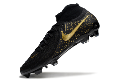 Men's Nike Phantom Luna Elite NU FG Football Boots - Black/Gold/Blue