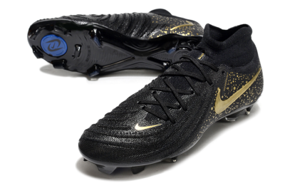 Men's Nike Phantom Luna Elite NU FG Football Boots - Black/Gold/Blue