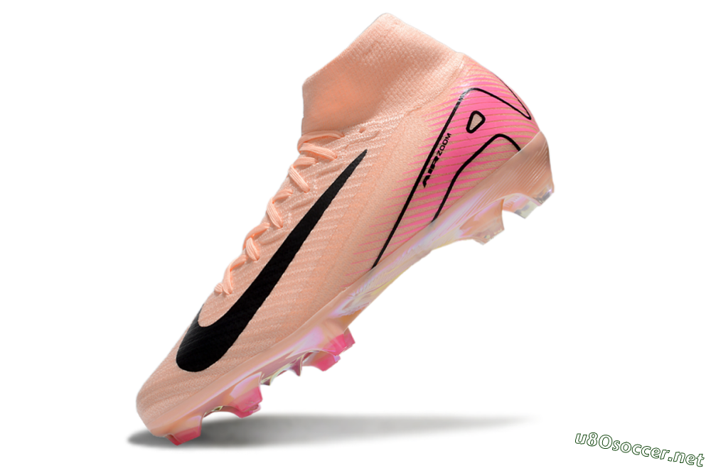 Unisex Nike Air Zoom Mercurial Superfly 10 Elite FG Football Boots - Pink/Black 5