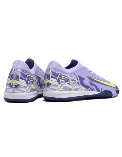 Unisex Nike Air Zoom Mercurial Vapor 16 Elite IC Football Shoes - Purple/Yellow/White