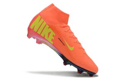 Men's Nike Air Zoom Mercurial Superfly 10 Elite FG Football Boots - Red/Yellow/Black