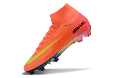 Men's Nike Air Zoom Mercurial Superfly 10 Elite FG Football Boots - Red/Yellow/Black