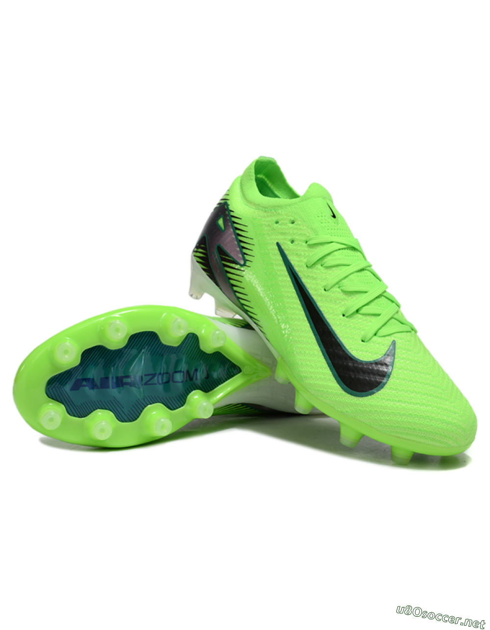 Men's Nike Air Zoom Mercurial Vapor 16 Elite AG Football Boots - Yellow/Black/White 3