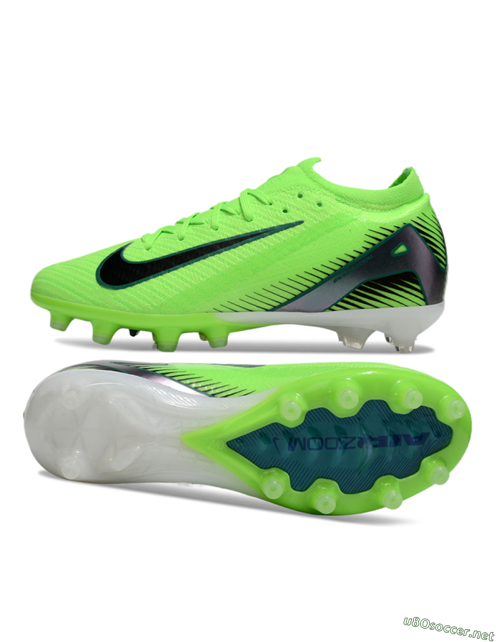 Men's Nike Air Zoom Mercurial Vapor 16 Elite AG Football Boots - Yellow/Black/White 1