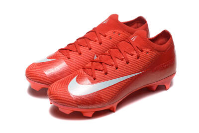 Men's Nike Air Zoom Mercurial Vapor 16 Elite FG Football Boots - Red/White