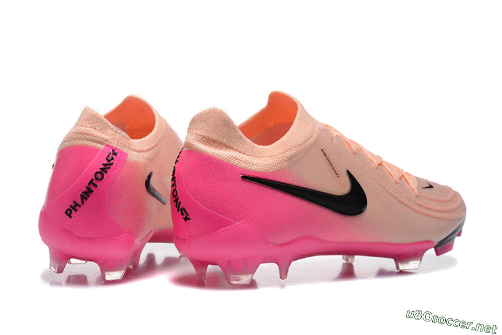 Men's Nike Phantom Luna Elite FG Football Boots - Pink/Black/Blue 9