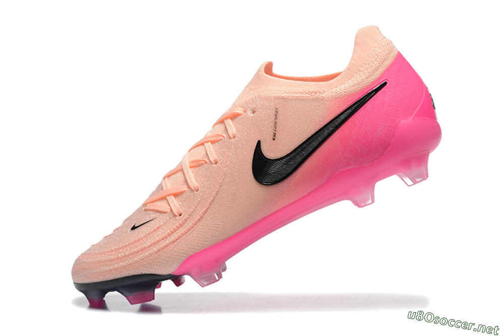 Men's Nike Phantom Luna Elite FG Football Boots - Pink/Black/Blue 8