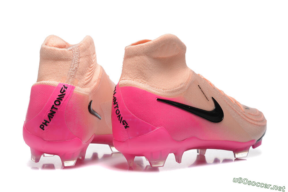 Men's Nike Phantom Luna Elite FG Football Boots - Pink/Black/Blue 9