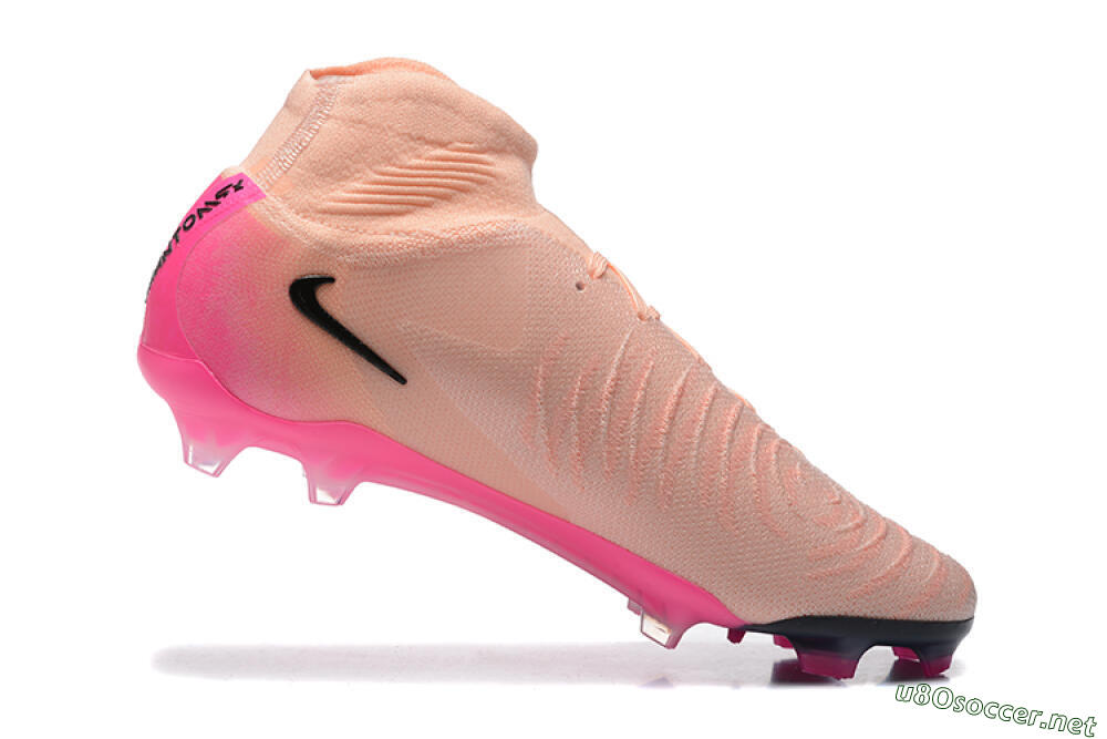Men's Nike Phantom Luna Elite FG Football Boots - Pink/Black/Blue 7