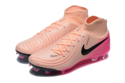 Men's Nike Phantom Luna Elite FG Football Boots - Pink/Black/Blue