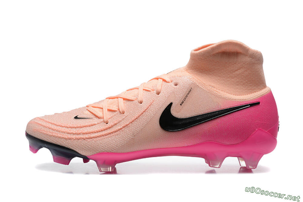 Men's Nike Phantom Luna Elite FG Football Boots - Pink/Black/Blue 0