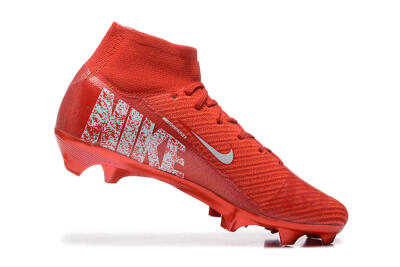 Men's Nike Air Zoom Mercurial Superfly 10 Elite FG Football Boots - Red/White