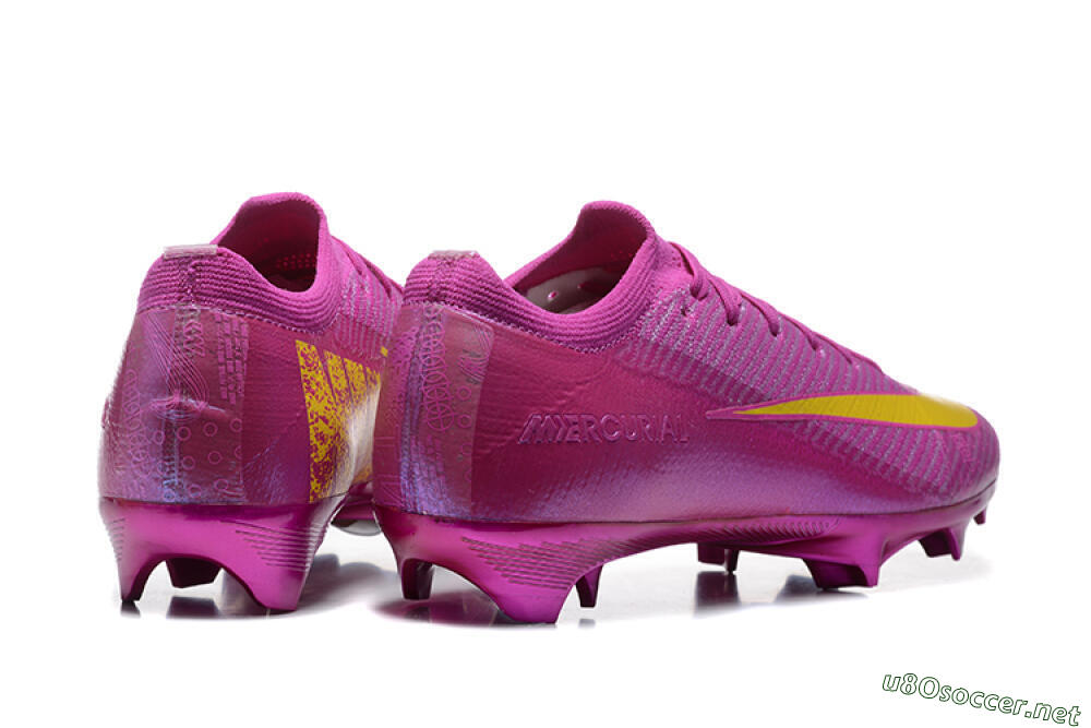 Men's Nike Air Zoom Mercurial Vapor 16 Elite FG Football Boots - Pink/Yellow 9