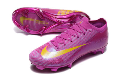 Men's Nike Air Zoom Mercurial Vapor 16 Elite FG Football Boots - Pink/Yellow