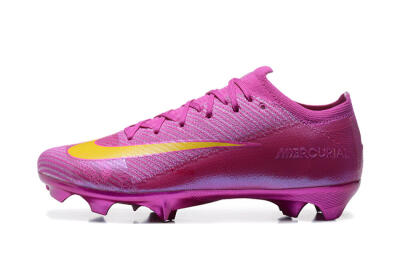 Men's Nike Air Zoom Mercurial Vapor 16 Elite FG Football Boots - Pink/Yellow