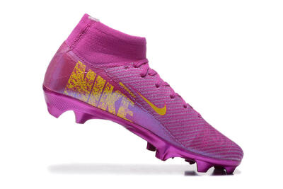 Men's Nike Air Zoom Mercurial Superfly 10 Elite FG Football Boots - PurpleYellow