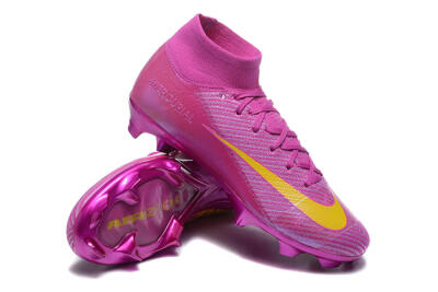 Men's Nike Air Zoom Mercurial Superfly 10 Elite FG Football Boots - PurpleYellow