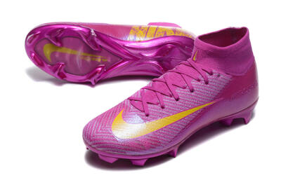 Men's Nike Air Zoom Mercurial Superfly 10 Elite FG Football Boots - PurpleYellow