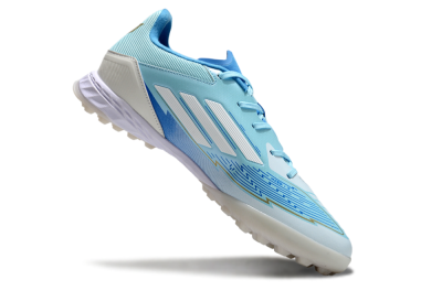 Men's Adidas F50 Pro TF Football Shoes - Jade/White/Beige