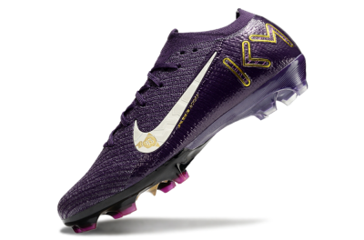 Men's Nike Air Zoom Mercurial Vapor 16 Elite FG Football Boots - Purple/White/Gold