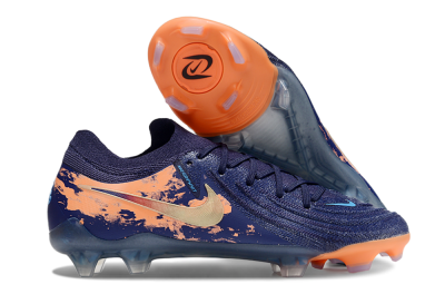 Unisex Nike Phantom Luna Elite FG Football Boots - Blue/White/Orange