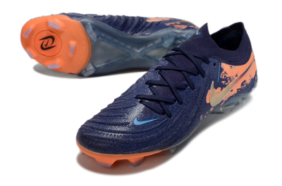 Unisex Nike Phantom Luna Elite FG Football Boots - Blue/White/Orange