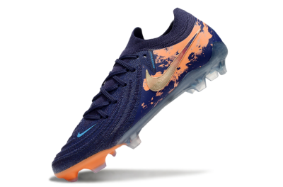 Unisex Nike Phantom Luna Elite FG Football Boots - Blue/White/Orange