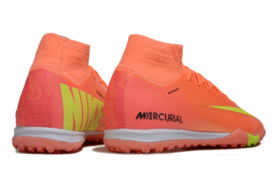 Unisex Nike Air Zoom Mercurial Superfly 9 Elite TF Football Shoes - Red/Yellow/White