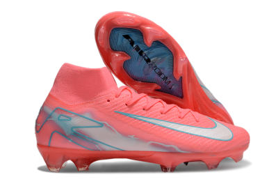 Unisex Nike Air Zoom Mercurial Superfly 10 Elite FG Football Boots - Red/Silver/Blue