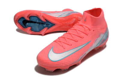 Unisex Nike Air Zoom Mercurial Superfly 10 Elite FG Football Boots - Red/Silver/Blue