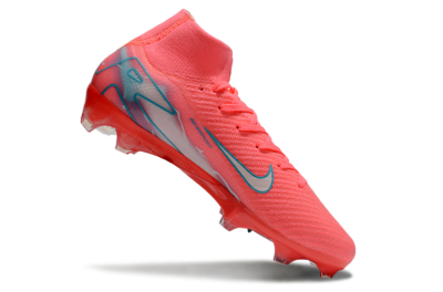 Unisex Nike Air Zoom Mercurial Superfly 10 Elite FG Football Boots - Red/Silver/Blue