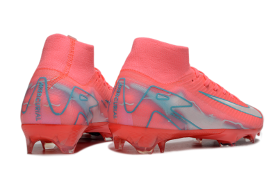 Unisex Nike Air Zoom Mercurial Superfly 10 Elite FG Football Boots - Red/Silver/Blue