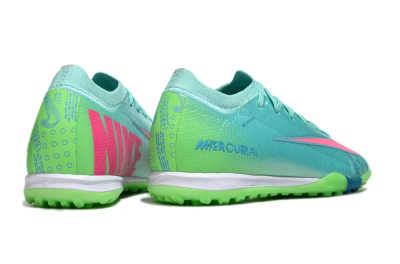 Men's Nike Air Zoom Mercurial Vapor 16 Elite TF Football Shoes - Jade/Pink/White