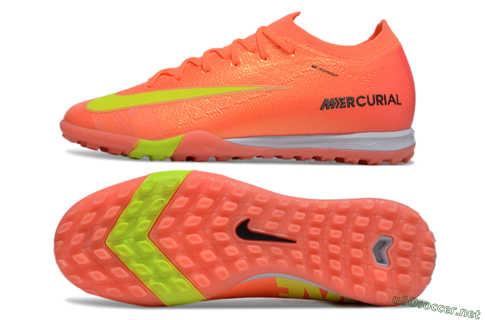 Unisex Nike Air Zoom Mercurial Vapor 16 Elite TF Football Shoes - Red/Yellow/Black 1