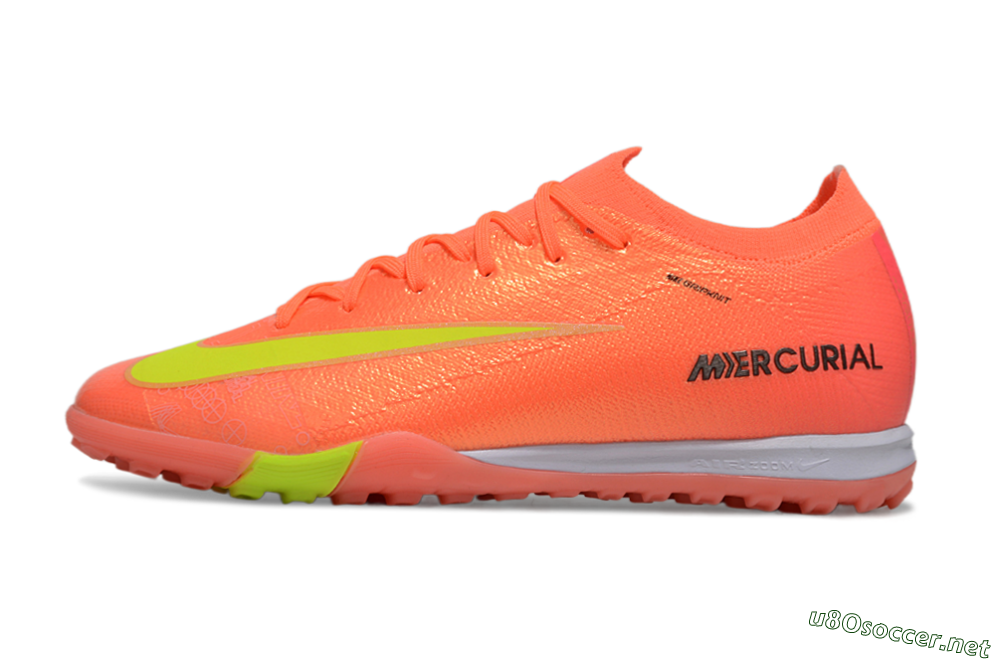 Unisex Nike Air Zoom Mercurial Vapor 16 Elite TF Football Shoes - Red/Yellow/Black 0