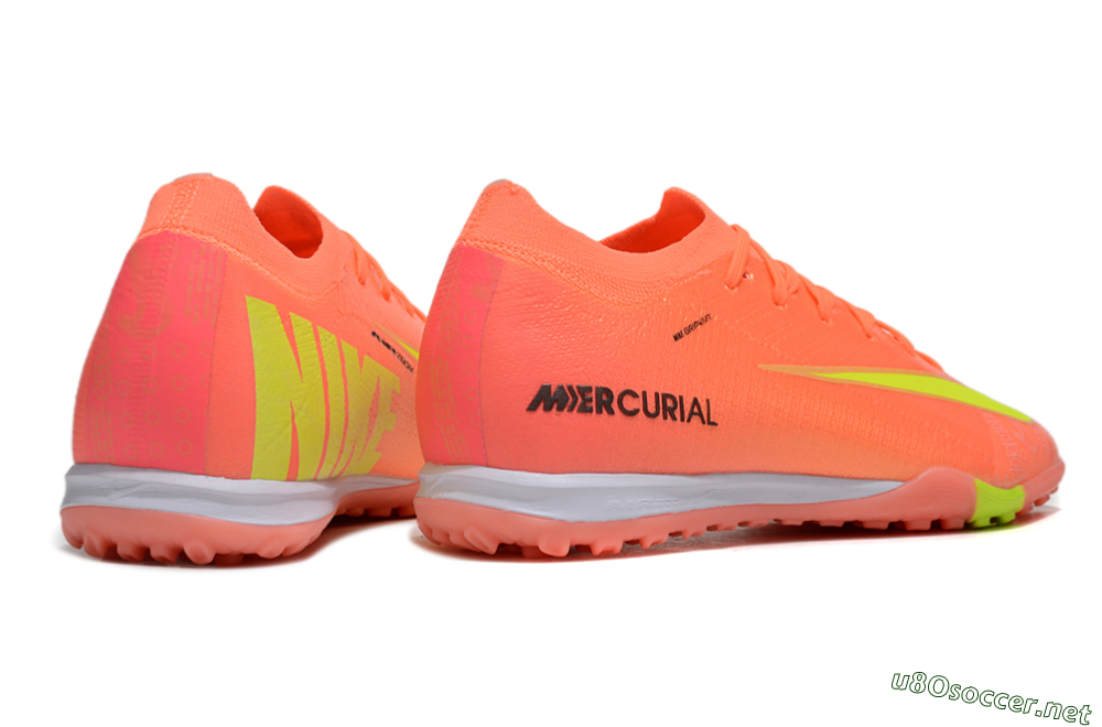 Unisex Nike Air Zoom Mercurial Vapor 16 Elite TF Football Shoes - Red/Yellow/Black 6