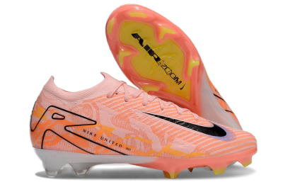 Unisex Nike Air Zoom Mercurial Vapor 16 Elite FG Football Boots - Pink/Black/Purple