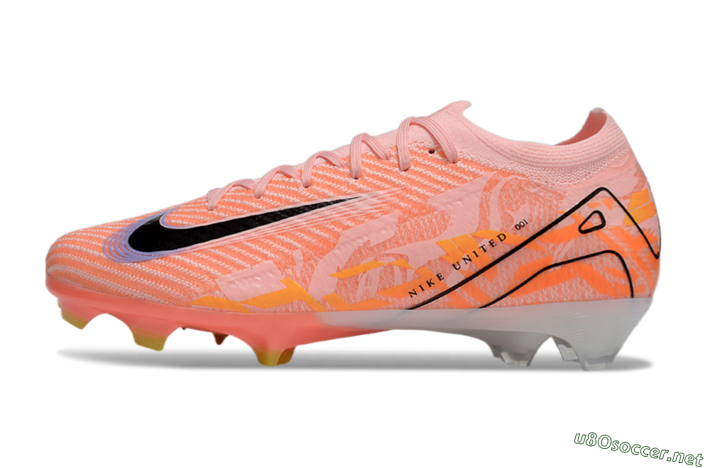 Unisex Nike Air Zoom Mercurial Vapor 16 Elite FG Football Boots - Pink/Black/Purple 0