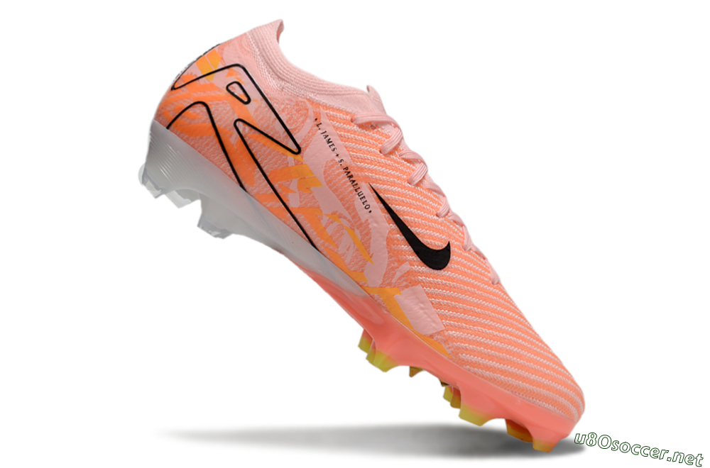Unisex Nike Air Zoom Mercurial Vapor 16 Elite FG Football Boots - Pink/Black/Purple 4