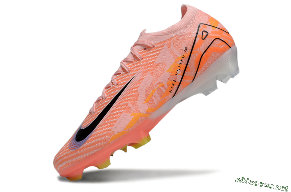 Unisex Nike Air Zoom Mercurial Vapor 16 Elite FG Football Boots - Pink/Black/Purple 5