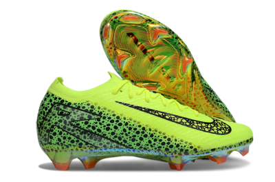 Unisex Nike Air Zoom Mercurial Vapor 16 Elite FG Football Boots - Yellow/Black/Orange