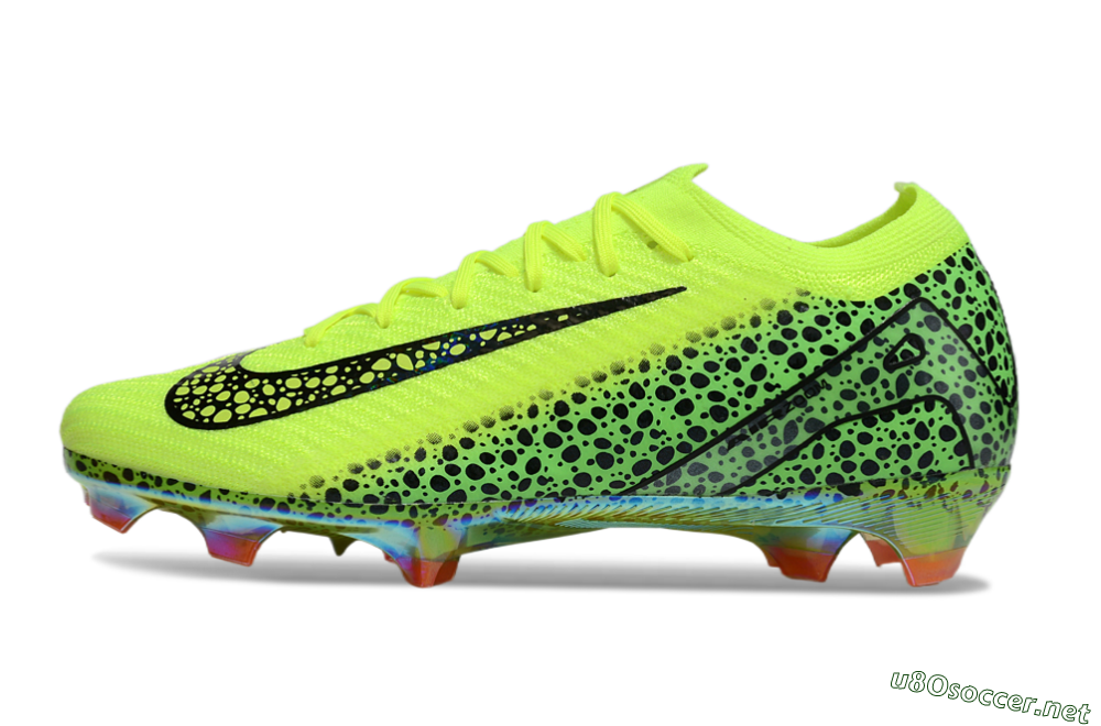 Unisex Nike Air Zoom Mercurial Vapor 16 Elite FG Football Boots - Yellow/Black/Orange 0