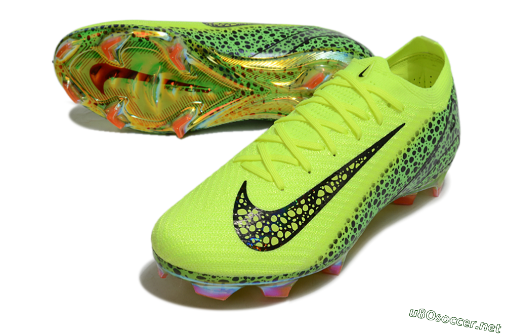 Unisex Nike Air Zoom Mercurial Vapor 16 Elite FG Football Boots - Yellow/Black/Orange 3