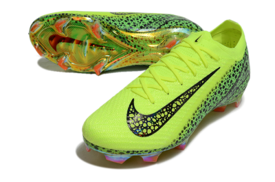 Unisex Nike Air Zoom Mercurial Vapor 16 Elite FG Football Boots - Yellow/Black/Orange