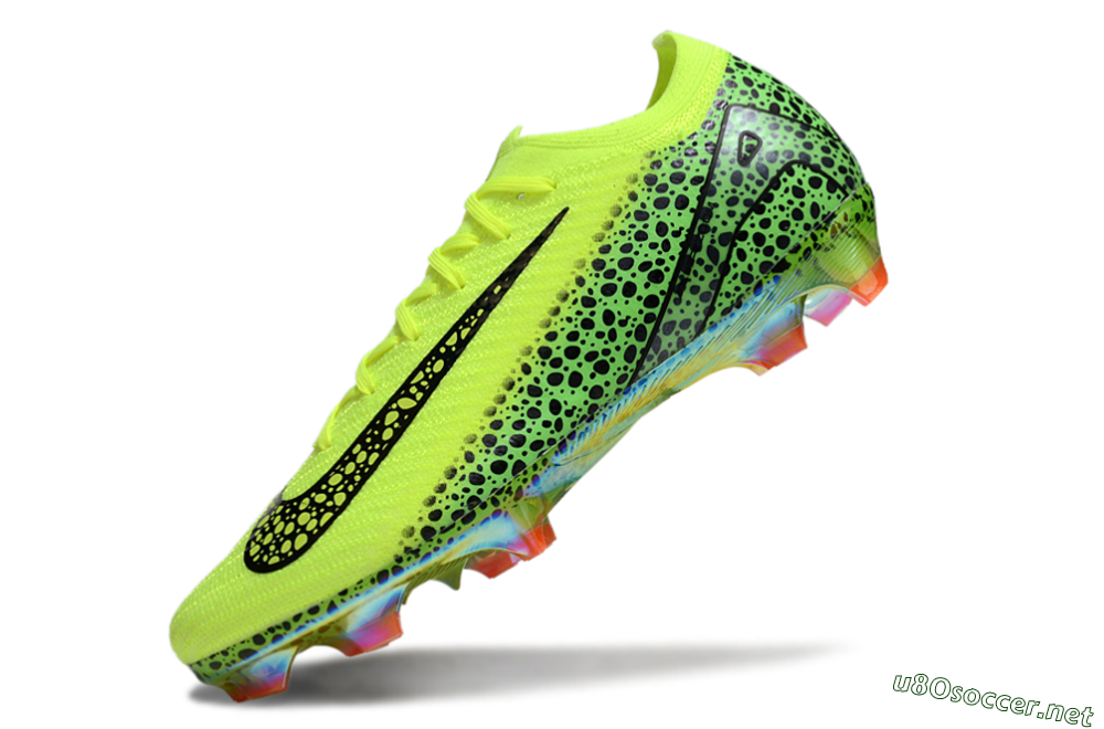 Unisex Nike Air Zoom Mercurial Vapor 16 Elite FG Football Boots - Yellow/Black/Orange 5