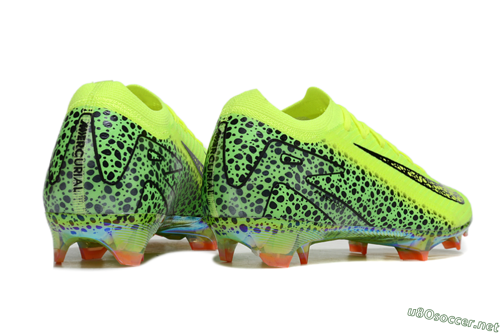 Unisex Nike Air Zoom Mercurial Vapor 16 Elite FG Football Boots - Yellow/Black/Orange 6
